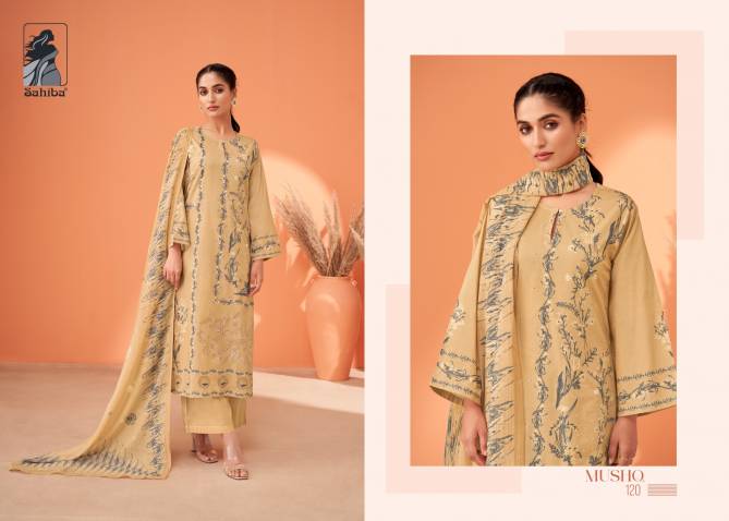 Mushq By Sahiba Digital Printed Cotton Dress Material Wholesale Price In Surat